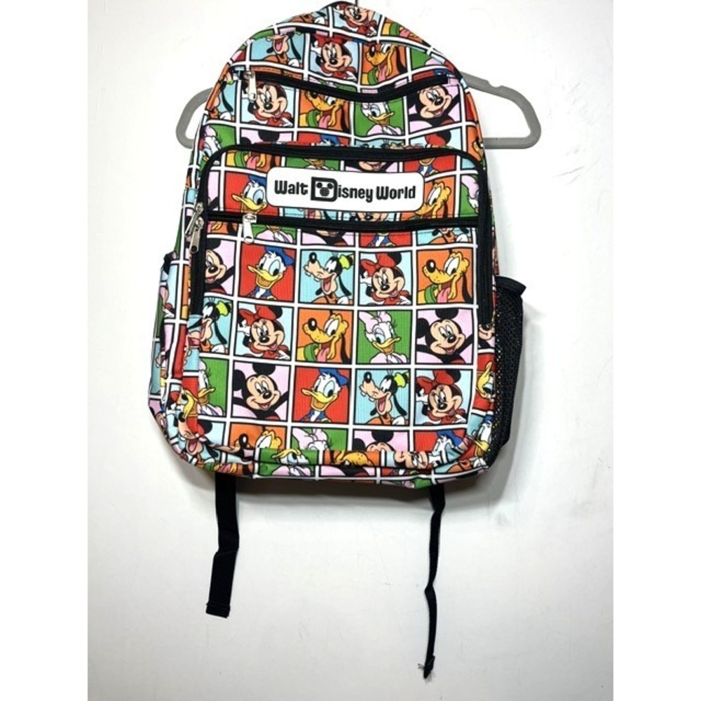 Walt Disney World Mickey and Friends Kids Geometric Full Size Backpack
